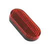 P2R (Vélo) P2R Nyeregcső piros fényvisszaverő matrica, 50x22 mm (1 db) P2R (Vélo)  Bicikli alkatrészek Kerékpáros kiegészítők Kerékpár világítások és visszaverők
