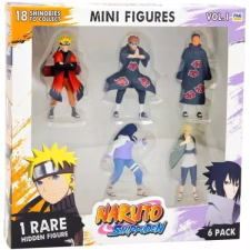 P.M.I. Naruto Shippuden Gyűjthető Figurakészlet, 6 darabos játékfigura