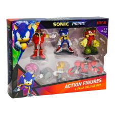 P.M.I. Sonic Prime Deluxe box figura készlet (6 darabos) (7290117585436) játékfigura