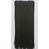 P.R.C. Fekete egyenes 5 csatos 60cm hosszú szintetikus póthaj 120g