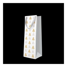  P.W.AGB2017104 Christmas Tree Check papír ajándéktáska premium italos 12x37x10cm ajándéktasak