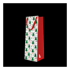  P.W.AGB2017404 Christmas Hustle papír ajándéktáska italos 12x37x10cm ajándéktasak