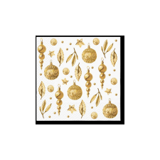  P.W.SDL232900 Golden Glow papírszalvéta 33x33cm,20db-os papírárú, csomagoló és tárolóeszköz