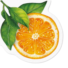  P.W.SDRF000200 Pure Orange papírszalvéta 32cm, 12db-os papírárú, csomagoló és tárolóeszköz