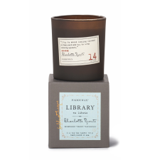 Paddywax Library CH. BRONTE illatgyertya díszdobozban 6,5 uncia (184 g), gyertya