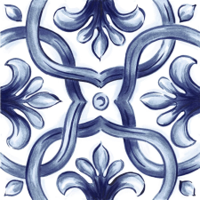 Padló Ragno Amuri Maiolica Tappeto 2 20x20 cm fényes AMRC8H járólap