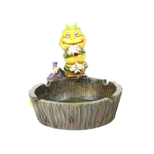 Padonio Cigarettát szívó hernyót ábrázoló kerámia hamutartó - Barna színű hamutartó