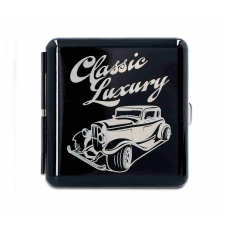 Padonio Gentelo fém cigaretta tárca 20 szál cigarettának - Classic Luxury autó mintával cigaretta tárca