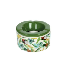 Padonio Közepes méretű kerámia hamutartó - Trópusi mintákkal hamutartó