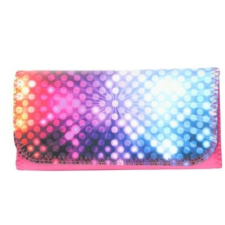 Padonio színes mintás dohánytárca, aromazárós belső zsebbekkel, mágneses záródással - 10 cigaretta tárca