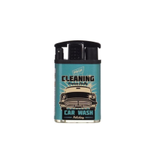 Padonio Világoskék színű újratölthető öngyújtó jet lánggal - Cleaning Car Wash felirattal öngyújtó