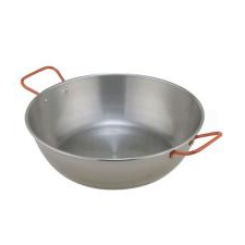 Paella füles serpenyő polírozott 22 cm (13409) edény