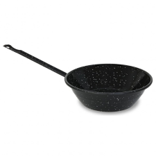 Paella nyeles serpenyő zománcozott 24 cm 13378 edény