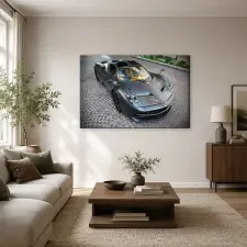  Pagani Huayra szuperautó felülnézetben vászonkép dekoráció