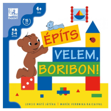 Pagony Építs velem Boribon! társasjáték társasjáték