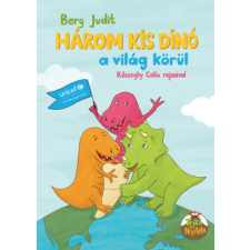 Pagony Kiadó Három kis dínó a világ körül gyermek- és ifjúsági könyv