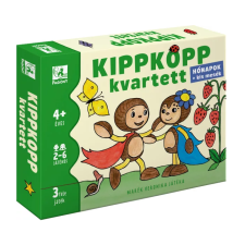Pagony Kiadó Kippkopp kvartett Társasjáték kicsiknek (5999569271134) társasjáték