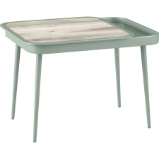  Paita erkélyasztal 65 cm x 89,5 cm zöld kerti bútor