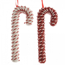  Pálca akasztós glitteres 20cm dekorációs kellék