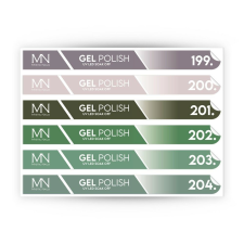  Pálcás Tip Gél lakk Matrica - 199-204 lakk zselé