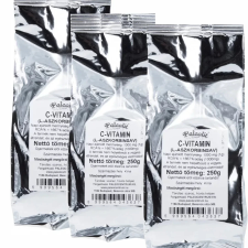 Paleolit Aszkorbinsav (C-vitamin) TRIO 3X250 g vitamin és táplálékkiegészítő