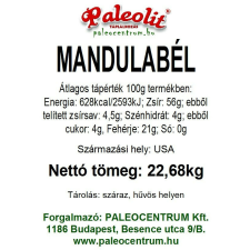  Paleolit Mandulabél natúr 22,68kg 23/25 lédig alapvető élelmiszer