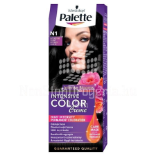 Palette Palette hajfesték Intensive Color Creme N1 fekete hajfesték, színező