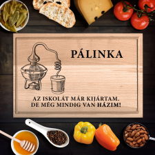  Pálinka No.2 egyedi vágódeszka - XXL, Pálinka No.2 egyedi vágódeszka - XXL konyhai eszköz
