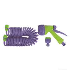PALISAD spirál tömlõ 7,5mx10mm 1/2-3/4 locsolófejjel öntözéstechnikai alkatrész