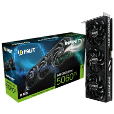 Palit NVIDIA RTX5060Ti Infinity 3 8GB GDDR7 - NE7506T019P1-GB2062S videókártya