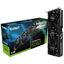 Palit PALIT NVIDIA RTX5060 Infinity 3 8GB GDDR7 - NE75060019P1-GB2063S videókártya
