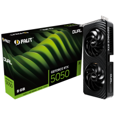 Palit Vga palit nvidia rtx5050 dual 8gb gddr6 - ne65050019p1-gb2070d videókártya