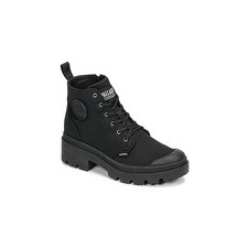 Palladium Magas szárú edzőcipők PALLABASE TWILL Fekete 38 női cipő