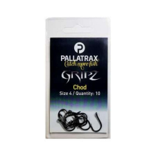 Pallatrax GRIPZ CHOD HOOKS (10) SIZE 8 horog