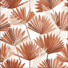 Palm Leaf Brown papírszalvéta 33x33cm,20db-os konyhai eszköz