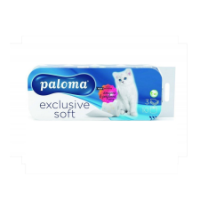 PALOMA Exkluzív Soft parfümös wc papír 3 rétegű - 10 tekercs higiéniai papíráru
