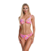  Paloma háromszög bikini, pink jungle 1201 C kosár L