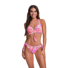  Paloma kiszélesített push-up háromszög bikini, pink jungle 405 XL fürdőruha, bikini