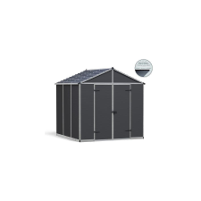 Palram - Canopia Rubicon 8' x 8' antracit kerti tárolás