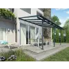 Palram Sierra 4200 szürke pergola, terasztető (426 x 286 cm) akár összeszereléssel is +ajándék 160000Ft értékű**** wellness utalvány