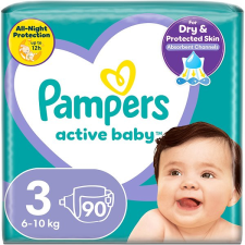 Pampers Active Baby 3-as méret (90 db) 6-10 kg pelenka