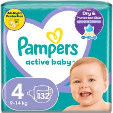 Pampers Active Baby 4-es méret (132 db) pelenka