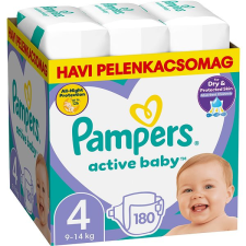 Pampers Active Baby 4, Monthly Pack 180 db pelenka