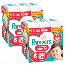 Pampers Active Baby Bugyipelenka 17kg+ XL 8 (224db) pelenka
