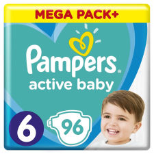 Pampers Active Baby Mega Pack Nadrágpelenka 13-18kg Junior 6 (96db) pelenka