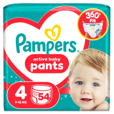 Pampers Active Baby Pants bugyipelenka 4, 9-15 kg, 54 db pelenka
