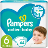Pampers Active Baby Size 6 eldobható pelenkák 13-18 kg 44 db