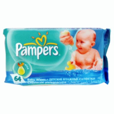 Pampers baby törlőkendő utántöltő 64 db baby fresh pelenka