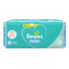 Pampers nedves törlőkendő Fresh Clean 2x52db tisztító- és takarítószer, higiénia