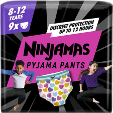 Pampers Ninjamas Pyjama Pants, szívecskés, 8-12 év (9 db) pelenka